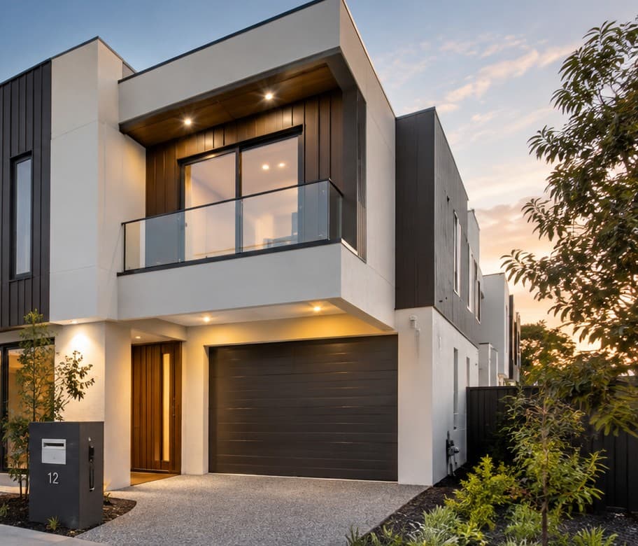 Homex Group exterior cladding and render project, Melbourne