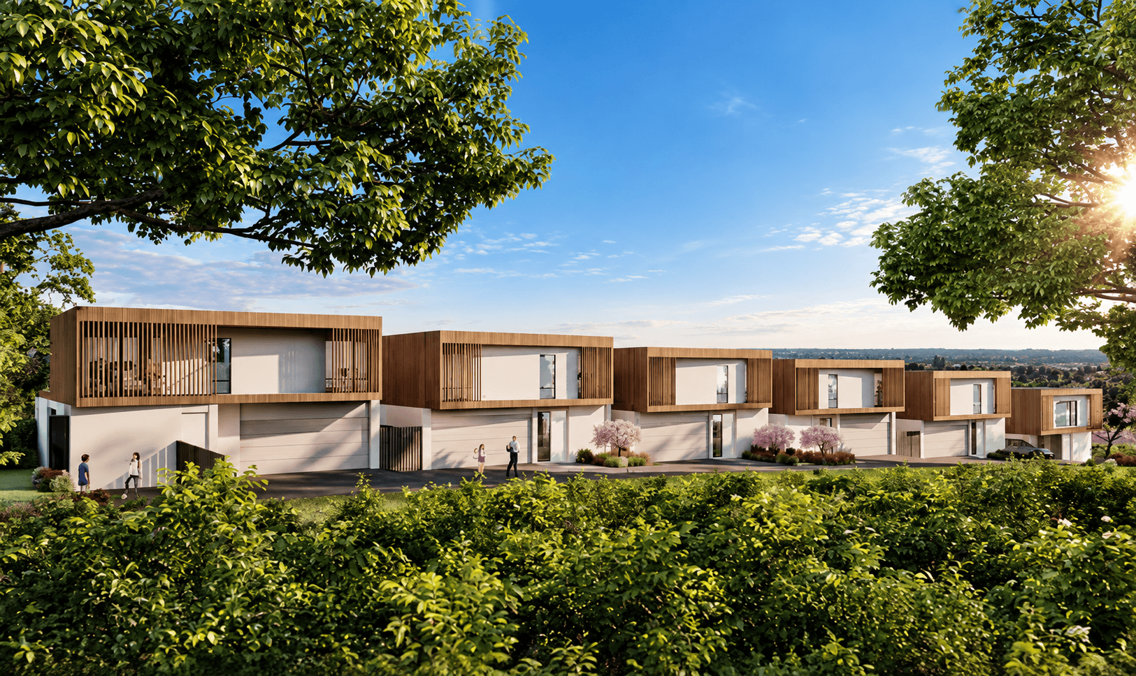 Rosanna Road, Rosanna — completed facade package